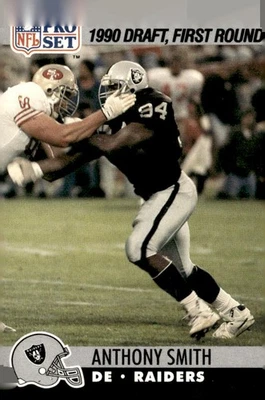 1990 Pro Set #679 Anthony Smith Rookie - Image 1 of 2