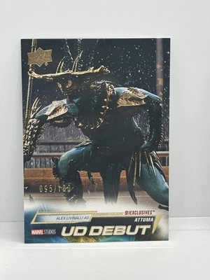 2023 Upper Deck Marvel Outburst #260 Alex Livinalli Attuma /100 - Image 1 of 2