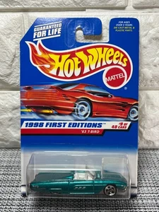 Hot Wheels 1998 First Editions #9 of 40 Cars '63 T-Bird Collector #644 Green - Picture 1 of 4