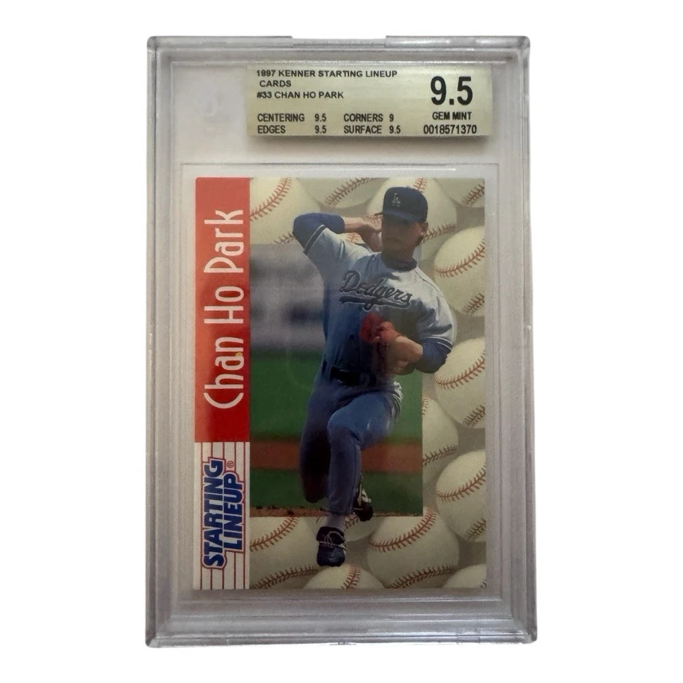 BGS 9,5 gema como nueva Chan Ho Park #33 alineación inicial Foto 1 de 4