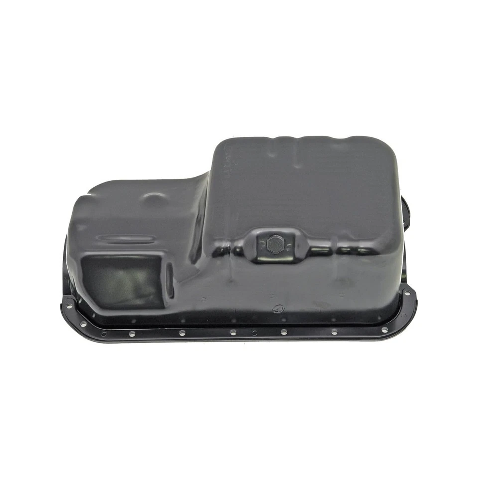 Para Honda CRX 1990 1991 cárter de aceite del motor | acero color negro | ubicación del cárter trasero Foto 1 de 4