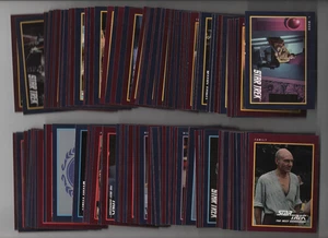 STAR TREK NEXT GENERATION 25TH AN SERIES 2 99% COMPLETE SET 148 CARDS 1991 IMPEL - Picture 1 of 2