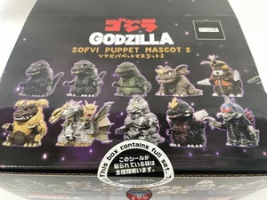 complete-set-10-box Godzilla sofvi Puppet Mascot 3 Soft Vinyl figure 2025 - Picture 1 of 7