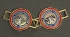 IBEW Boot Charms Lace Tags Electrician Shoe Lace Charm BLUE RED GOLD Trim