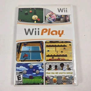 Wii Play (Nintendo Wii, 2007) Completo con Manual Probado y Funcionando - Imagen 1 de 4