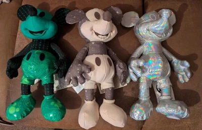 Disney Mickey Memories Plush Bundle - Oct, Nov, Dec BNWT - Image 1 of 4