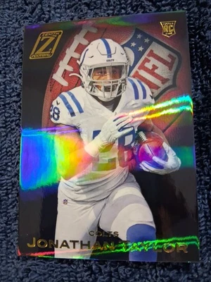 2020 Panini Zenith JONATHAN TAYLOR #60 SP Rookie RC Near Mint Colts Refractor - Image 1 of 4