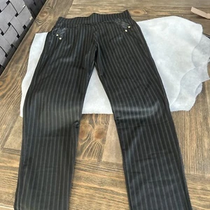 Pants Girls Large XL Stretch Waist PinStriped Dress Slacks - Picture 1 of 3