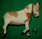 Antique Wind-Up Horse, 6 In High, Hide-Covered, Head & Leg Action, G Cond, Works