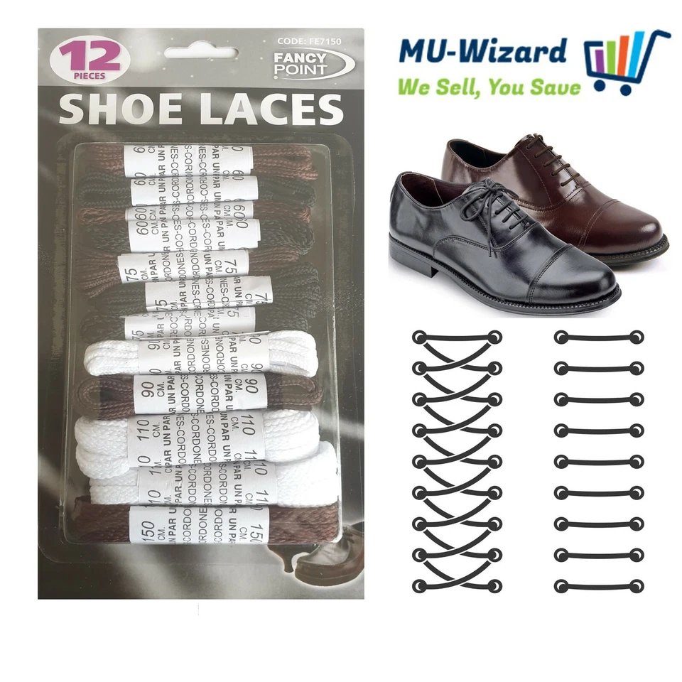 Boot Laces Walking Hiking Safety Shoes Hiking Work Boot Laces Various Colours - Image 1 of 1