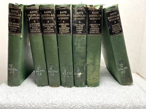 1917 SCHRIFTEN VON KATE DOUGLAS WIGGIN 7 Bücher Band 1 ~ 5 7 9 Quillcote Edition LOT - Bild 1 von 19
