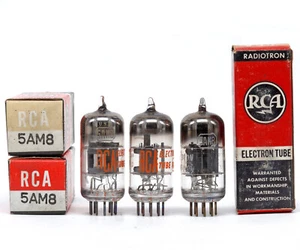 ONE 5AM8 RCA DE LOTE ANTIGUO tubo de electrones lámpara válvula TSF válvula válvula - Imagen 1 de 2