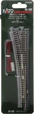 Kato 20-202 N Gauge Electric Point No. 6 (Left) From Japan - Image 1 of 3