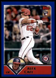 Alex Call 2023 Topps Archives #222 RC Washington Nationals - Picture 1 of 2