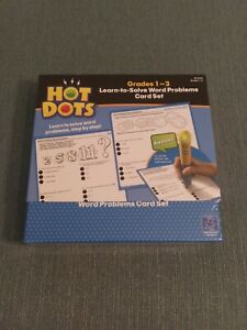 Hot Dots Mathematical Word Problem Flash Card Set by Educational Insights