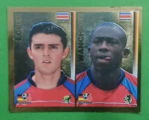 2006 Navarrete Germany World Cup FIFA  #061 JOSE LUIS LOPEZ / PAULO WANCHOPE