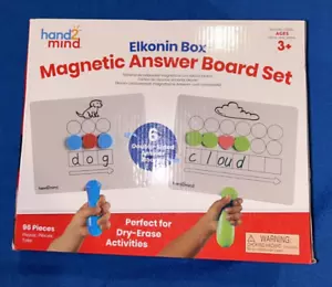 Hand2Mind Elkonin Box Magnetic Answer Board Set Set of 6, 96 pieces No. 96155 - Picture 1 of 7