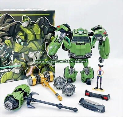 New APC Toys Giant Hammer Bulkhead Action Figure Transforms Robot In Stock - Image 1 of 4