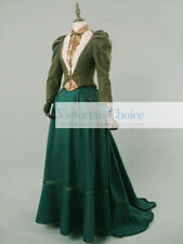 Victorian Edwardian 2Pc Dress Suit Evening Gown Vintage Theater Reenactment 801