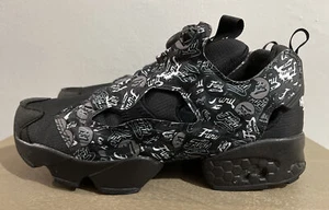 Reebok Insta Pump Fury Tech negro gris grado B EF7948 para hombre talla 9 - Imagen 1 de 7