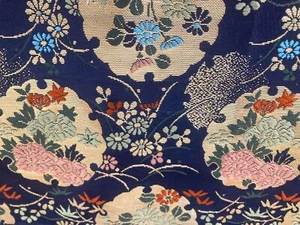 Japanischer Borcade Nishijin Kyoto - Bild 1 von 3