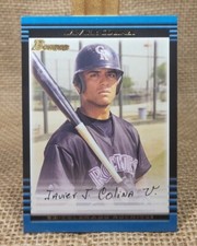 2002 Bowman Javier Colina Baseball Card #164 Rockies FREE S&H A4