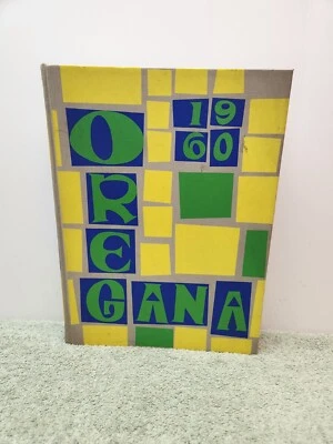 Anuario 1960 Universidad de Oregón Orégana Eugene Oregon Foto 1 de 4