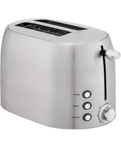 Amazon Basics 2 Slice Toaster with 6 Browning Settings, Removable Easy-to-Clean - Picture 1 of 6