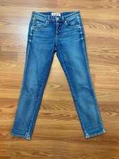 AMO Denim Kate Straight Leg Jeans in Girl Crush Size 25 $260