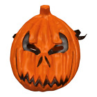 Jack O Lantern Pumpkin Head Halloween Mask Dolgen Scary Creepy Evil