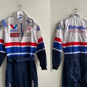 Rare Vintage 90s Ford Mondeo Racing Suit - Valvoline Sparco Replica  - Picture 1 of 23
