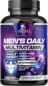 Multivitamin for Men Mens Multivitamins Daily Nutritional Support, Men's A, C, D - Picture 1 of 36