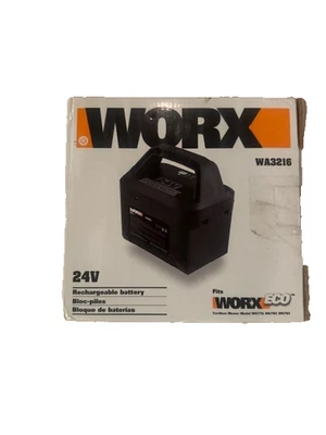 WORX 24V Rechargeable High Capacity Mower Battery WA3216 - Image 1 of 3
