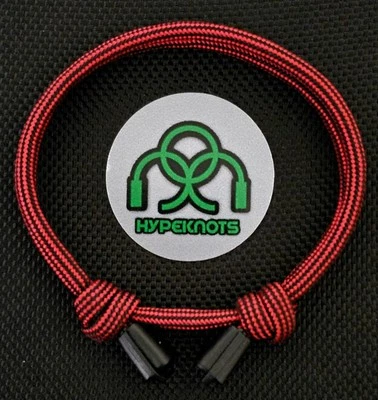 mens womens bracelet paracord bracelet hiking knot adjustable wristband - Image 1 of 4