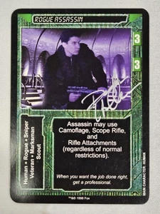 Aliens v Predator CCG - Rogue Assassin - Signed David Hewitt Game Creator - Vintage - Bild 1 von 10