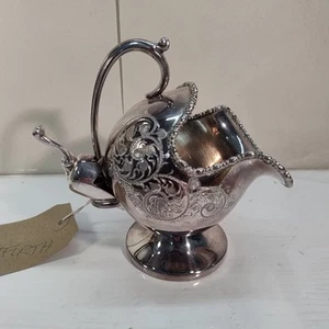 Vintage Cooper Bros Sheffield Silver Plated Sugar Scuttle With Scoop - Picture 1 of 12