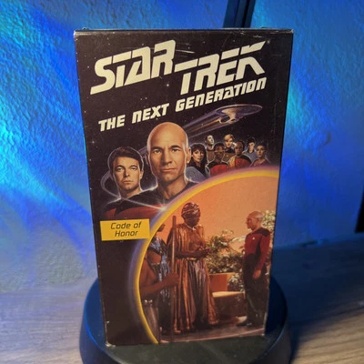 “Code of Honor” Star Trek: The Next Generation - Episode 4 (VHS, 1991) - Image 1 of 4