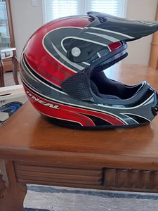 O'Neal 5 Series Motocross Red, Gray, Helmett Size Medium MX404-B Oneal - Picture 1 of 7