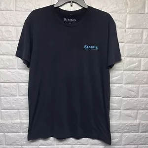 Simms Producto de Pesca Serie Deyang Cerveza Pez Gráfico Camiseta Hombres Talla M Usada en Excelente Condición - Imagen 1 de 9