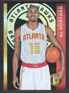 2015-16 Gold Standard Basketball Black #47 Al Horford 06/15