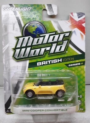 Greenlight   Mini Cooper Convertible  HTF 2011 Motor World British Edition/China - Image 1 of 3