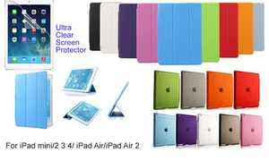 Funda protectora de pantalla/ultra delgada inteligente mate para iPad Air/Air 2 - Imagen 1 de 11