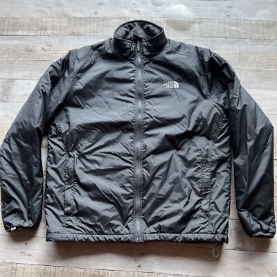 Jaqueta masculina North Face leve empacotável isolada zíper completo grande outono 2008 - Imagem 1 de 4