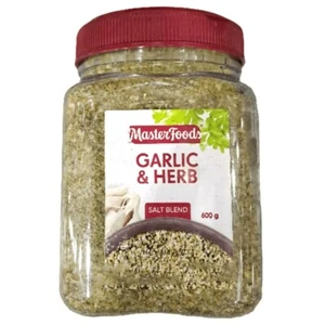 Masterfoods Garlic & Herb Seasoning Salt Blend 600g Perfect for Cooking & Grill - Picture 1 of 4