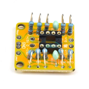 Dual OP Amp Preamp DC Amplification Empty Board for NE5532 OPA2134 OPA2604 AD826 - Picture 1 of 6