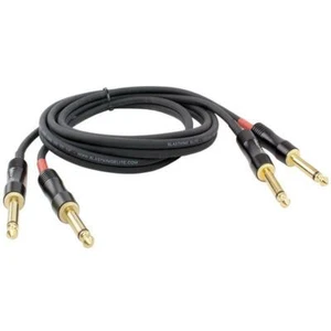 Blastking 3' Ft. Dual 1/4" to 1/4" Interconnect OFC Cable 24 Gauge -C2Q2Q-3 - Picture 1 of 1