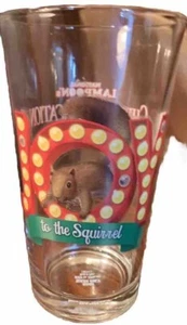 National Lampoon's Christmas Vacation Joy to the Squirrel Pint Glass Vintage - Picture 1 of 7