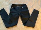 Michael Kors Black Jeans Izzy Cropped Skinny, Size:0