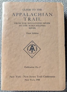 Like New Guide to Appalachian Trail Housatonic River Susquehanna 1948 Bear Mtn - Picture 1 of 7