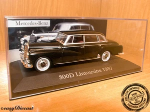 MERCEDES 300D 300-D LIMOUSINE BLACK 1957 1:43 MINT!!! - Picture 1 of 1
